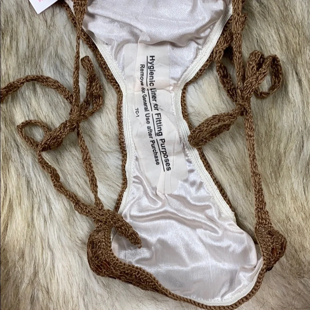 Anna Kosturova Sequin Embellishment Bikini, Medium - Picture 11 of 12